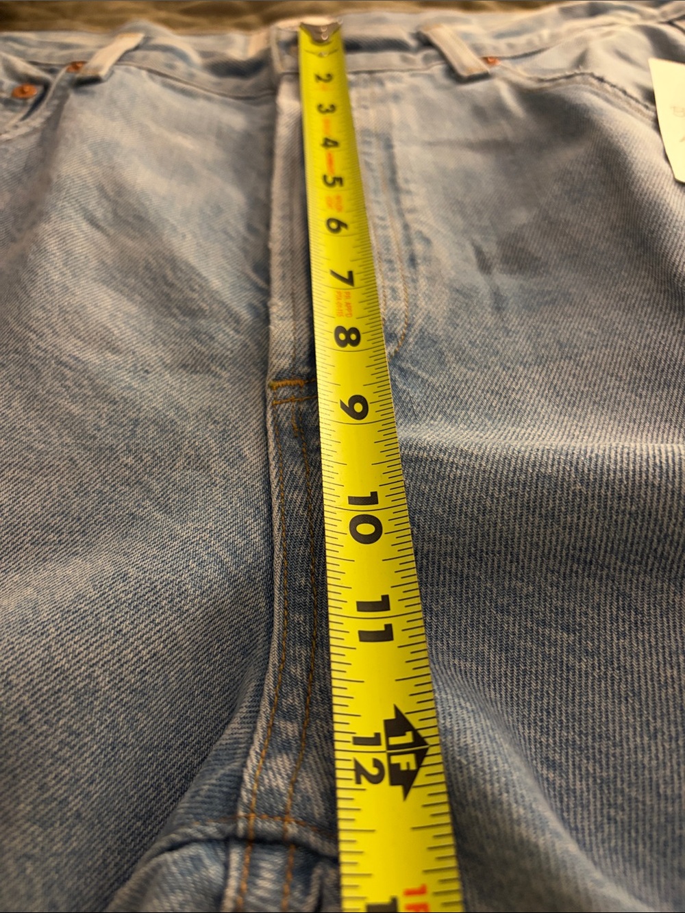 Citizens of Humanity Beverly highrise relaxed baggy wide leg jeans light wash 27 - Picture 8 of 13